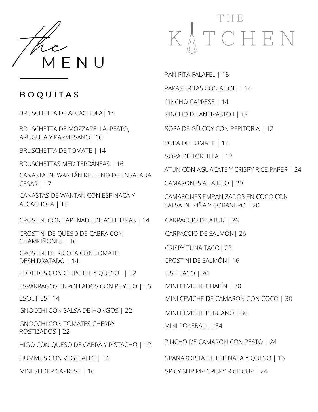Catering boquitas, página 2