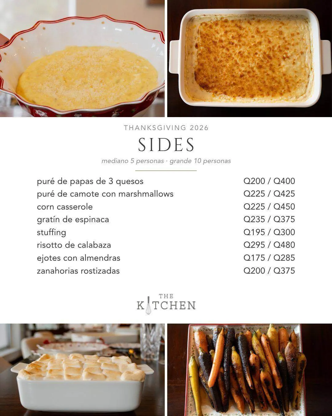 Menú Thanksgiving 2026, página 4